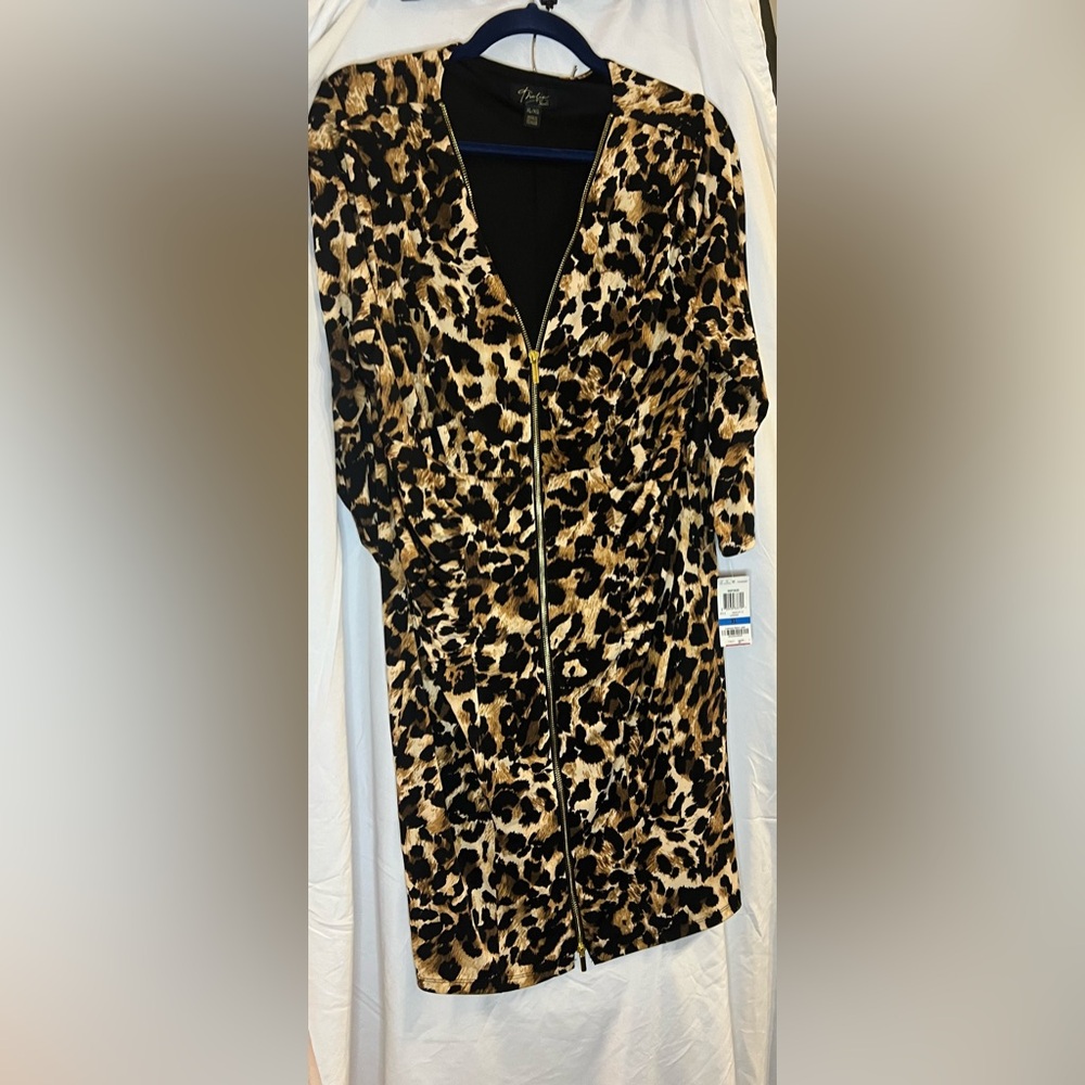 Thalia Sodi Animal Print Dress